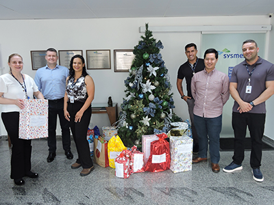 2023 LATAM Sysmex y la campana Papa Noel de Correos en Brasil