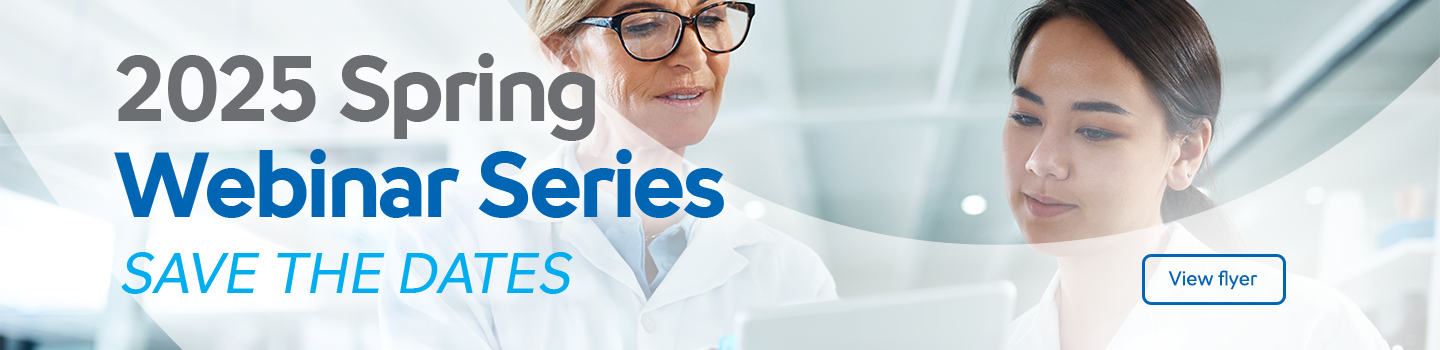 2025 Spring Webinar banner