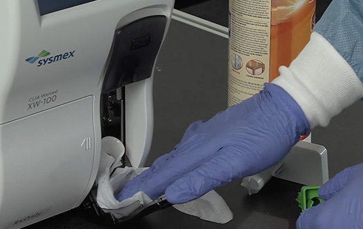 XW-100 performing general care