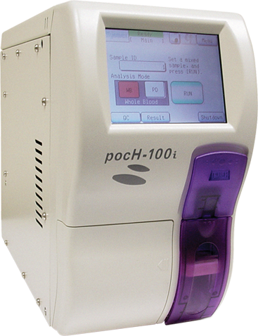 PocH-100i 3-part analyzer
