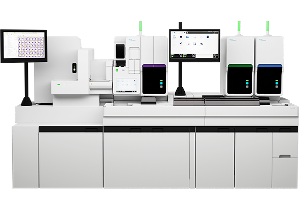 XN3100DI60wagonStraight589x415 XN-3100 Hematology Analyzer with DI-60 Cell Image Analyzer